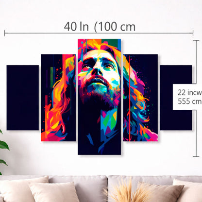 Divine Presence (5-Panel Wall Art)